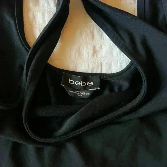 Women's vintage Bebe peplum top size XS. - Picture 4 of 8